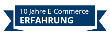 10-jahre E-Commerce Erfahrung 10 years of ECommerce experience
